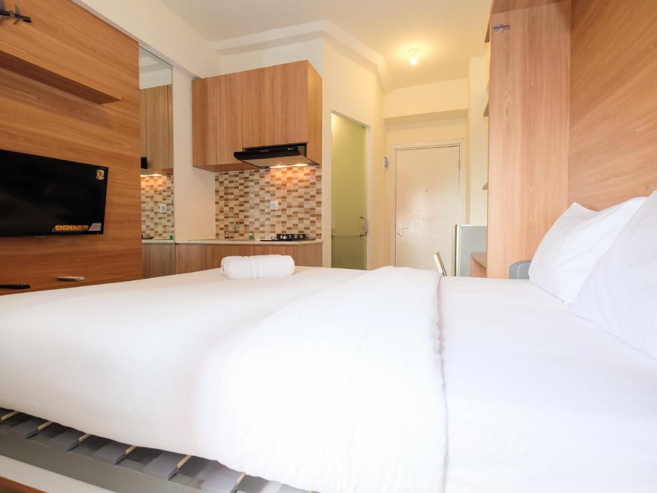Modern Studio At Green Pramuka City Apartment Near To Shopping Center By Travelio 자카르타 외부 사진